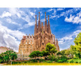 8/6 Barcelona 4 dias - Voos diretos e transfers/ Visitas c Guia local/ Visita Sagrada Família